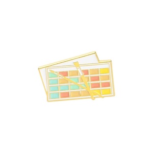 Épinglettes en émail personnalisées de haute qualité série colorée trois couleurs primaires pour les vêtements décorés de Noël thème de fée en métal - Product Image 6