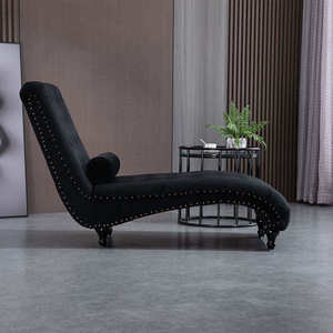 Partner la migliore vendita di mobili da soggiorno in legno di lusso in stile francese sedie a sdraio moderne con Chaise del sesso - Product Image 6