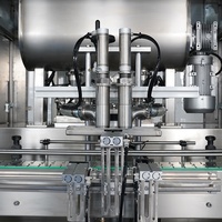 Ligne de production automatique de remplissage et de bouchage de bouteilles en verre pour sauce tomate chaude/ketchup/mayonnaise, contrôlée par PLC, pour produits chimiques