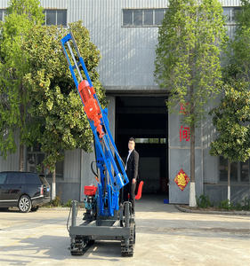Draagbare <span class=keywords><strong>Micro</strong></span> Dth Diesel Tunnel Boormachine Boormachine Voor Het Uitboren Op Tunnel Niet-Explosief Boorplatform - Product Image 3