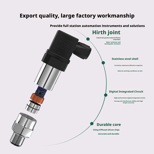 उत्कृष्ट विमानन प्लग विनिर्मित सिलिकॉन दबाव ट्रांसमीटर तरल/गैस उच्च परिशुद्धता 4-20ma आउटपुट ip65 हाइड्रोलिक प्रणाली - Product Image 5