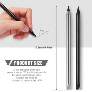 Lápiz Metálico sin Tinta con Logotipo Personalizado, Lápiz Eterno para Actividades Corporativas, Regalo Empresarial, Lápiz Borrable sin Tinta - Product Image 2