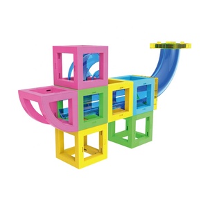 Rompecabezas DIY para adultos, embudo brillante, juego de bloques de canicas, Material plástico ABS PC para carreras de construcción, juguete de construcción educativo - Product Image 6