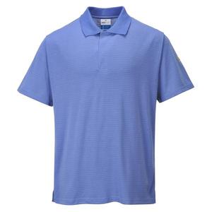PORTWEST - AS21HBRXL Polo anti-statique ESD bleu-EAN 5036108247486 ESD ANTISTATIC WORKWEAR - Product Image 1