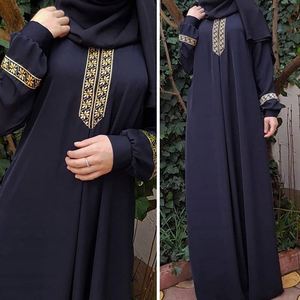 Large Size Printed Muslim Long Casual Sleeve <b>Dress</b> Plus Size Abaya Jilbab Maxi <b>Dress</b> Muslim <b>Dresses</b> and Abaya for Women Lady M43 - Product Image 3