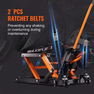 Gunting hidrolik silinder 1500Lbs/650 kg, Gunting perbaikan mobil untuk sepeda motor ATV dan sepeda motor - Product Image 2