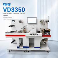 Machine de découpe rotative numérique de précision Vorey VD3350 avec contrôle de tension du rouleau pour l'étiquetage et la finition