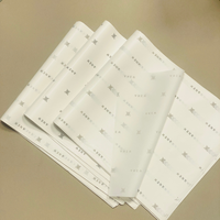 Matériau dégradable respirant en papier Glassin transparent étanche à l'humidité et à la moisissure pour l'emballage des chaussures