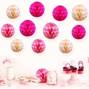 Bolas <span class=keywords><strong>de</strong></span> Papel <span class=keywords><strong>de</strong></span> <span class=keywords><strong>Panal</strong></span> Coloridas - Decoraciones Colgantes para Fiestas <span class=keywords><strong>de</strong></span> Cumpleaños y Eventos - Product Image 3
