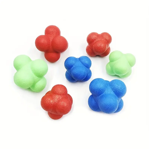1 BOLA <span class=keywords><strong>DE</strong></span> REACCIÓN Hexagonal <span class=keywords><strong>de</strong></span> goma <span class=keywords><strong>de</strong></span> 5,5 cm, <span class=keywords><strong>entrenamiento</strong></span> <span class=keywords><strong>de</strong></span> velocidad y agilidad, adecuada para jóvenes, celebra el Día <span class=keywords><strong>DE</strong></span> LA Independencia - Product Image 4