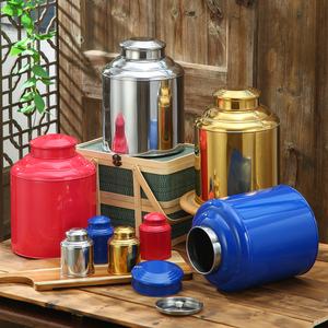Zhenneng Factory High Quality Food Grade Stainless Steel <strong>Tea</strong> Tin <strong>Can</strong> Seal Coffee Tin Food Container <strong>Tea</strong> Tin for Loose <strong>Tea</strong> - Product Image 3