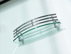 ห้องอาบน้ำกระจกนิรภัยแบบเลื่อนคู่ 5-8 มม. ติดตั้งง่าย พร้อมแผงควบคุมฟังก์ชั่น SS304 ขายส่ง - Product Image 3