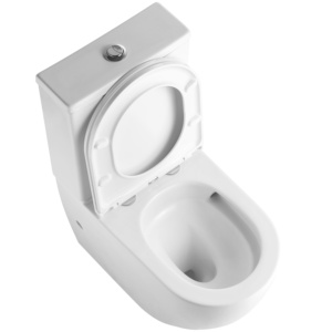 Tornado tuôn ra màu trắng chất lượng tốt sàn gốm gắn nước Closet phòng tắm <span class=keywords><strong>WC</strong></span> Watermark CE hai mảnh nhà vệ sinh bát - Product Image 3