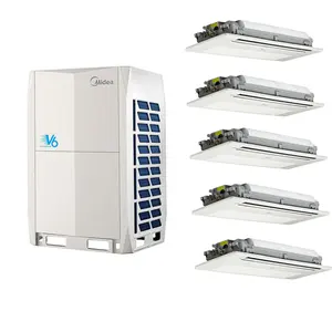 Midea Huishoudelijke Apparaten Koeling En Verwarming Vrf Ac Plafond Cassette Type Airconditioner Omvormer Voor Winkels