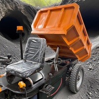 Heißer Verkauf: 1-Tonnen Mini-Raupendumper, Elektrischer Untertage-Lader für den Goldabbau mit Trockenbatterie – Peru-Agent