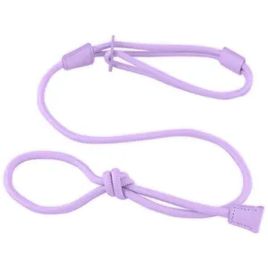 Dog Leather Leash Rope Leash and Harness Two in One 4 Feet Slip Lead for Training Dog Leash