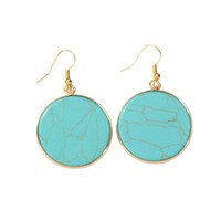 Boucles d'oreilles en cristal naturel pour cadeau de mariage, design exagéré en forme de pin bleu, améthyste, acier inoxydable