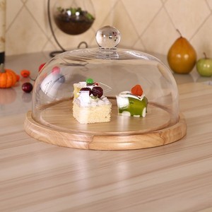 Glass Pedestal Cake Dome Aristo Glass Cake Bell Jar Cake Stand Customizable OEM Support Serving Platter <strong>Cupcake</strong> <strong>Carrier</strong> - Product Image 4
