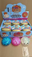 Jouet Squishy Kawaii en forme de Ravioli, Boîte Mystère, Logo Personnalisé, Jouets Sensoriels Anti-Stress en TPR Souple à Presser pour Enfants et Adultes