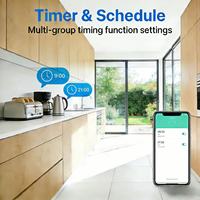 Prise intelligente WiFi UK 13A, contrôle par application Tuya SmartLife, commande vocale Alexa Google, moniteur d'énergie, prise intelligente