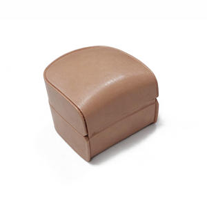 Boîte d'emballage en cuir PU de luxe, boîte à montre avec logo personnalisé - Product Image 1