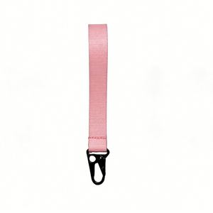 Manufacturer Custom Logo Printed Woven Embroidered Short Keychain Lanyard <b>Personalized</b> <b>Keychains</b> Wrist Lanyards with Eagle Hook - Product Image 2