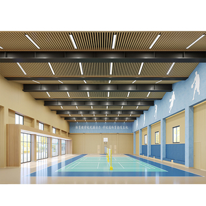 Structure de toit préfabriquée en ossature spatiale pour gymnase, structure tubulaire en acier pour stade, salle de sport - Product Image 1
