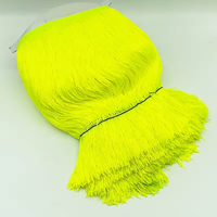 Frange décorative en polyester à pompons pour rideaux et tapis, dentelle à pompons en coton en gros