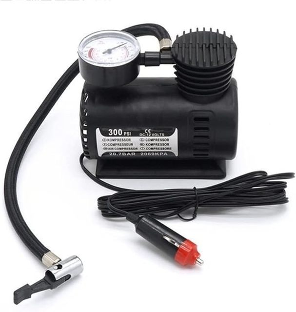 12V Portable Mini Car Tire Air Pump Easy to Use Car Tyre Inflators Car Air Compressor