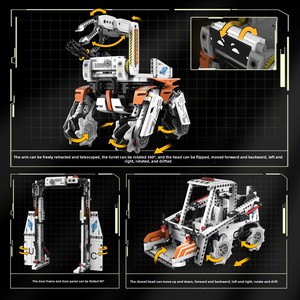 Chien robot intelligent télécommandé <span class=keywords><strong>Earth</strong></span> 2 pour l'éducation scientifique humaine, compatible avec les assemblages en plastique - Product Image 3