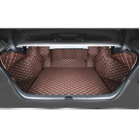 Leather Car Cargo Liner Trunk Mats for Toyota Camry 2018 2019 2020 2021 2022 Xv 70 Rug Carpet Interior rear boot luggage hybrid