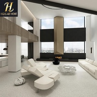 Canapé italien villa de luxe multifonctionnel créatif dossier réglable canapé moderne meubles en forme de voilier
