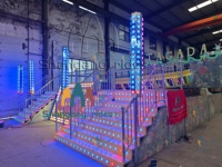 Manège Tagada du parc d'attractions, manège Disco Tagada pour le plaisir des fêtes foraines