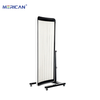 Panel Terapi Cahaya Merah Berdaya Tinggi Ukuran Besar 9600 LED 1450W 5 Panjang Gelombang dengan Stand Pengangkat untuk Gym Rumah