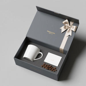 Boîtes cadeaux en papier magnétique personnalisées, boîtes rectangulaires pour emballages de tasses à <span class=keywords><strong>café</strong></span> - Product Image 2