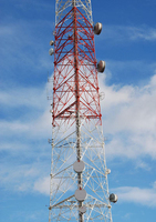 Torre de Telecomunicaciones Inalámbricas 5G Autoportante, Torre de Comunicación ISP de 3 Patas, Acero Tubular Galvanizado en Caliente, ANSI/TIA-222-G