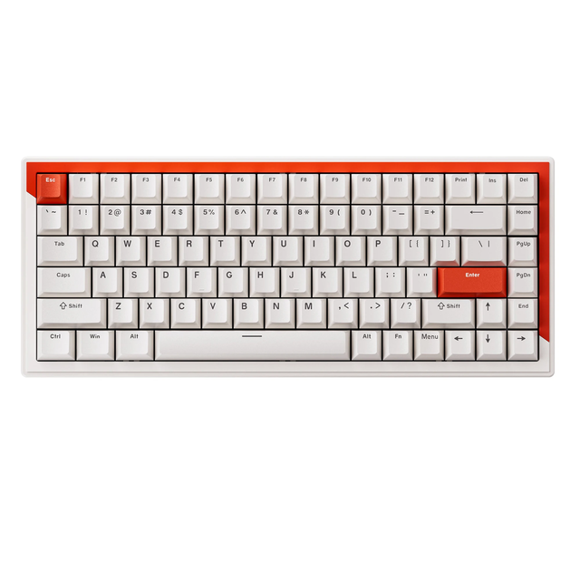 DRUNKDEER G75 Mechanical Keyboard-Wired Red Actuation Adjustable Distance Magnetic Switch RGB Backlit USB-C Gaming Keyboard