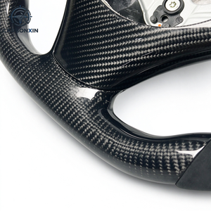 Volante Deportivo Personalizado de Fibra de Carbono Genuina y Cuero para E82/E87/E88/E90/E91/E92/E93 M3 - Product Image 5