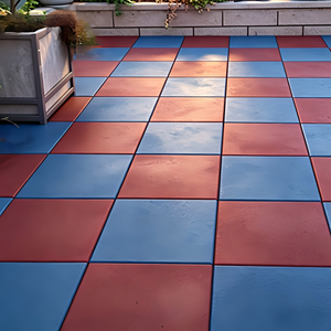 Uv Resistant <b>Interlocking</b> Epdm Granule Wet Pour Safety <b>Flooring</b> Safety <b>Tile</b> For Backyard Playground Safety <b>Flooring</b> - Product Image 1