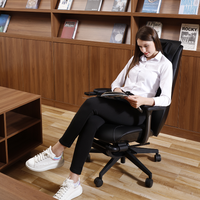Chaise de massage ergonomique de luxe 4D pour PDG, portable, moderne, avec siège réglable et repose-pieds, pour bureau – Vente chaude