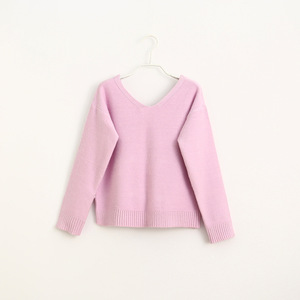 Novedades: Suéteres Lisos de Invierno para Niñas de Marca Estadounidense con Lazo - Product Image 2