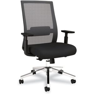Silla Ergonómica Alera Ashdale con Elevación, 275 lb, Negra, Silla de Oficina con Altura de Asiento y Reposabrazos Ajustables, Respaldo de Malla Giratorio - Product Image 1