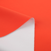Tissu tissé 100 % polyester épais, respirant, imperméable, antistatique, teint uni, pour vestes et pantalons décontractés – Toucher doux, résistant aux taches