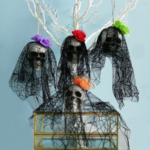Adornos Colgantes de Espuma con Forma de Calavera, Decoración para Fiestas de Halloween, Novedad - Product Image 2