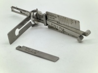 Herramienta Universal 2 en 1 para Abrir Cerraduras de Autos y Reparar Cerraduras Dentadas - Aleación HU162T(10) Hecho en China