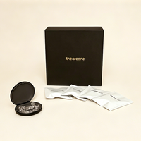 Boîte d'emballage rigide pour aligneurs dentaires avec logo personnalisé de luxe, papier artistique recyclable, biodégradable, fermeture magnétique, laminage mat