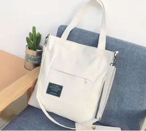 Bolso bandolera de lona para mujer con lazo, mini bolso de compras de moda personalizado con estampado de letras, amarillo - Product Image 5