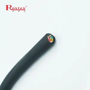 Mẫu miễn phí TPE Pur PVC cơ khí sử dụng tính linh hoạt cao dầu mài mòn chống uốn kháng Robot Cáp towline dòng cáp