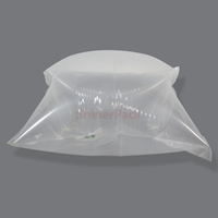 Oreiller d'air en plastique sac à bulles logistique gonflable sac de matériaux d'emballage coussin d'air unique sac à bulles