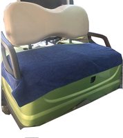 Housse de siège pour véhicule à trois roues, housse de siège en coton à séchage rapide, serviette de siège pour voiturette de golf